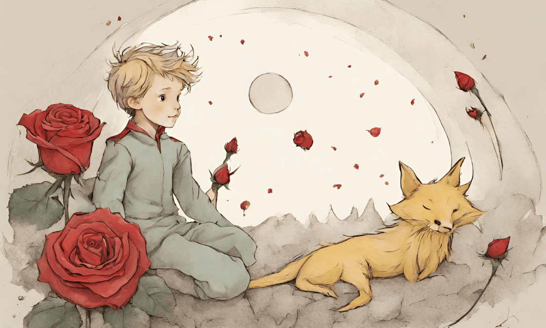 O Pequeno Principe e a Rosa